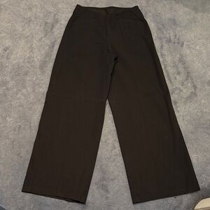 Old Navy Black Pixie Wide-Leg Pants